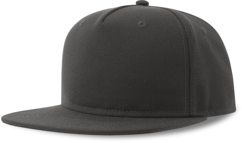 5 panelová baseballová kšiltovka - dark grey