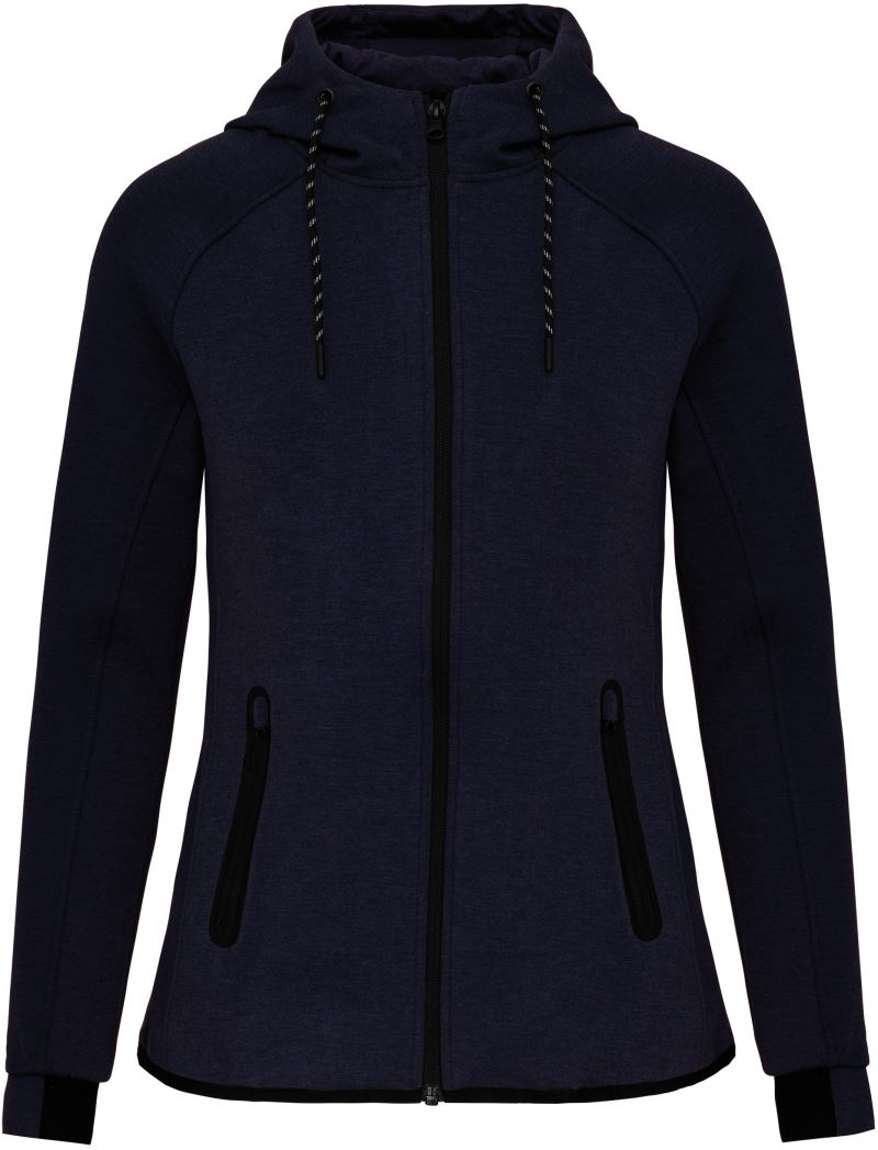 Levně Dámská tréninková bunda - french navy heather