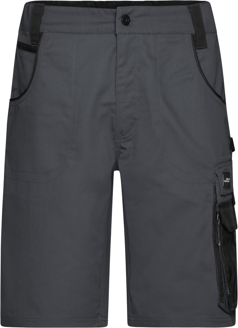 Levně Pracovní kraťasy - Strong - carbon/black