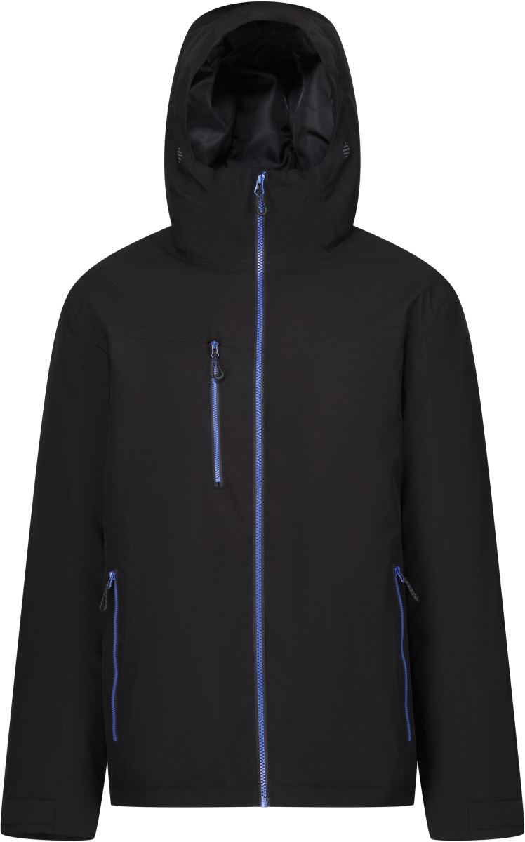 Levně Prošívaná bunda "Navigate" - black/new royal