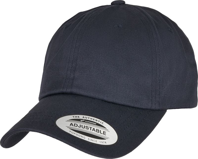 Levně 6 panelová kšiltovka z bio bavlny - dark navy