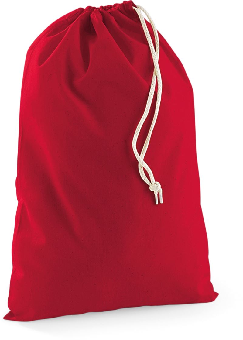 Levně Bavlněný pytel na věci - classic red
