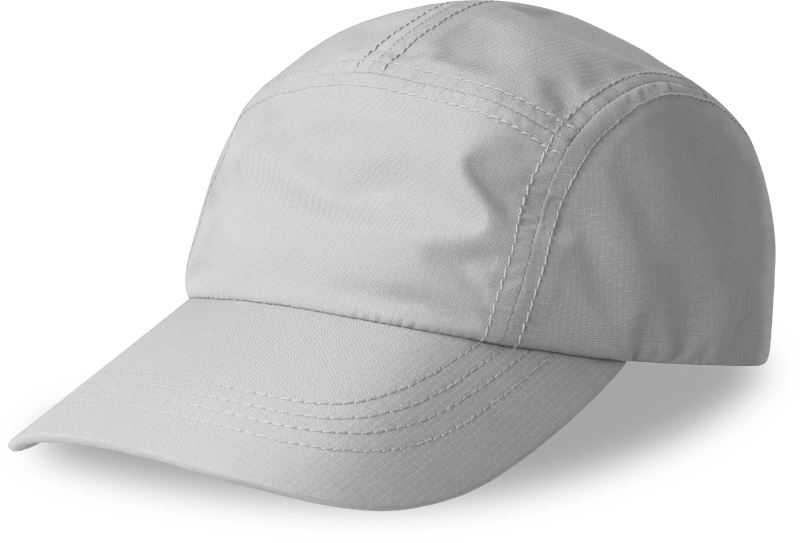 Levně 5 panelová voděodolná kšiltovka - grey