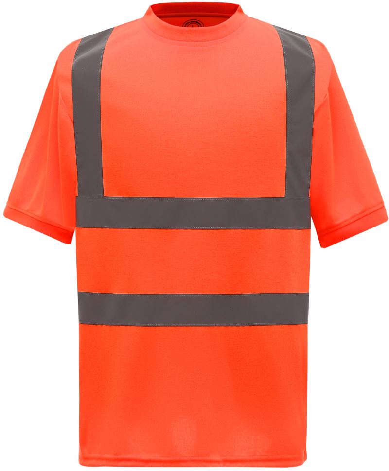 Levně Hi-Vis Tričko - hi vis orange