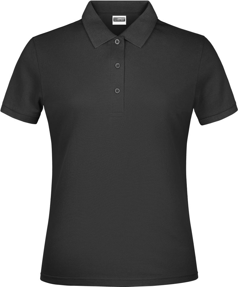 Dámské piqué polo - black
