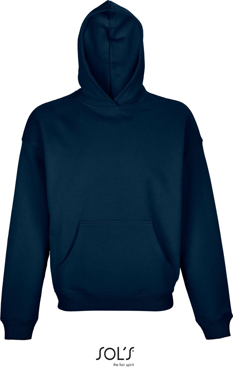 Unisex mikina s kapucí - french navy