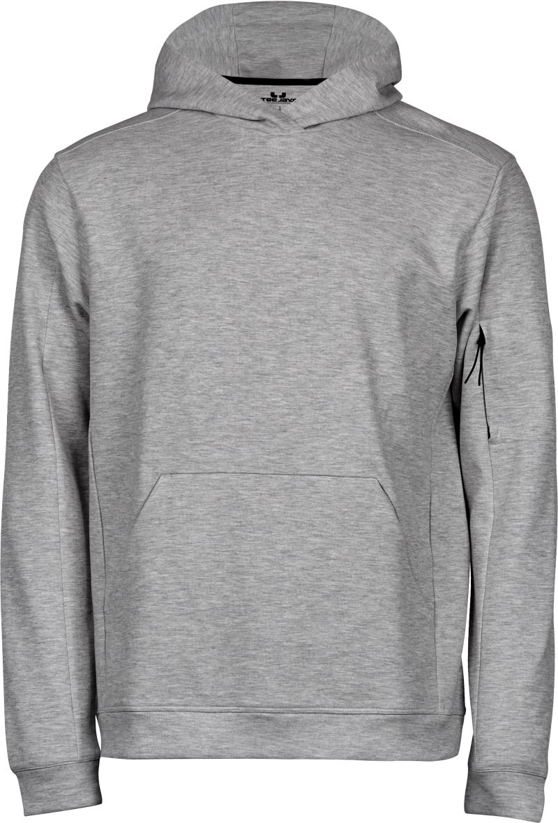 Mikina s kapucí "Athletic" - heather grey