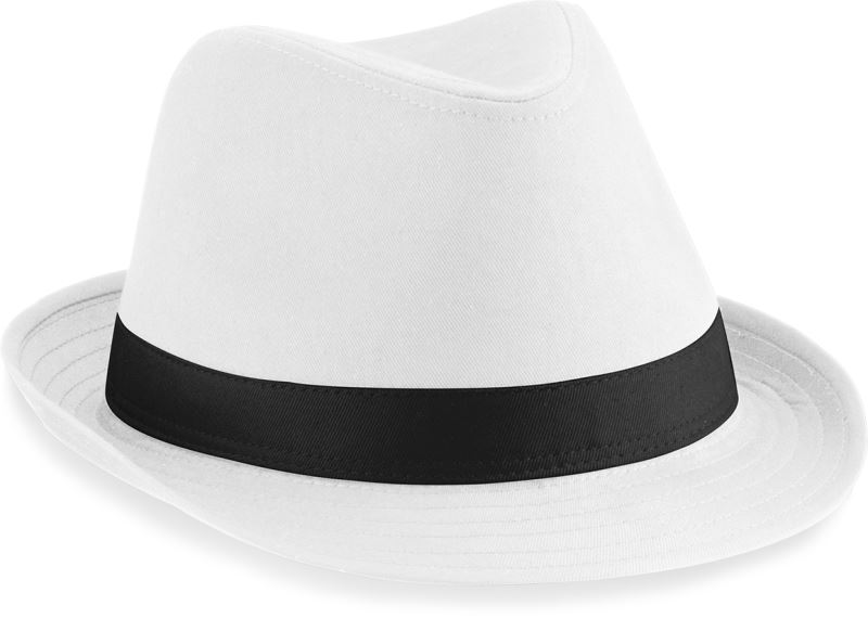 Levně Fedora - white/black