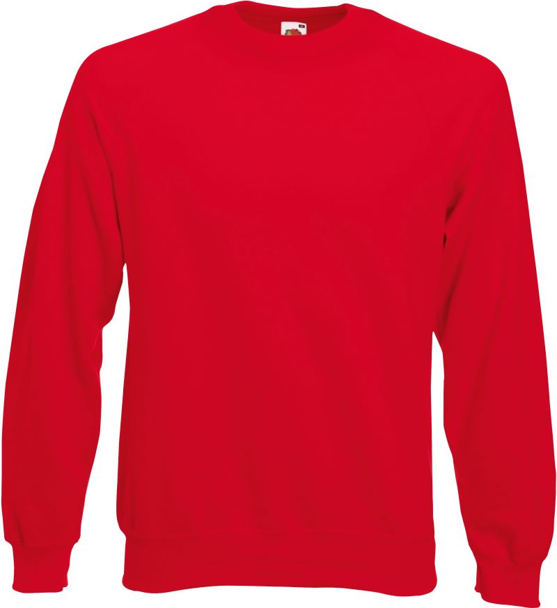 Levně Raglánová mikina - red