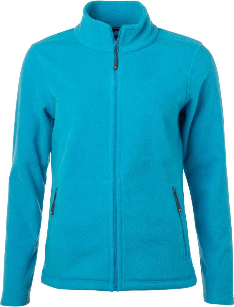 Levně Dámská mikrofleecová bunda - turquoise