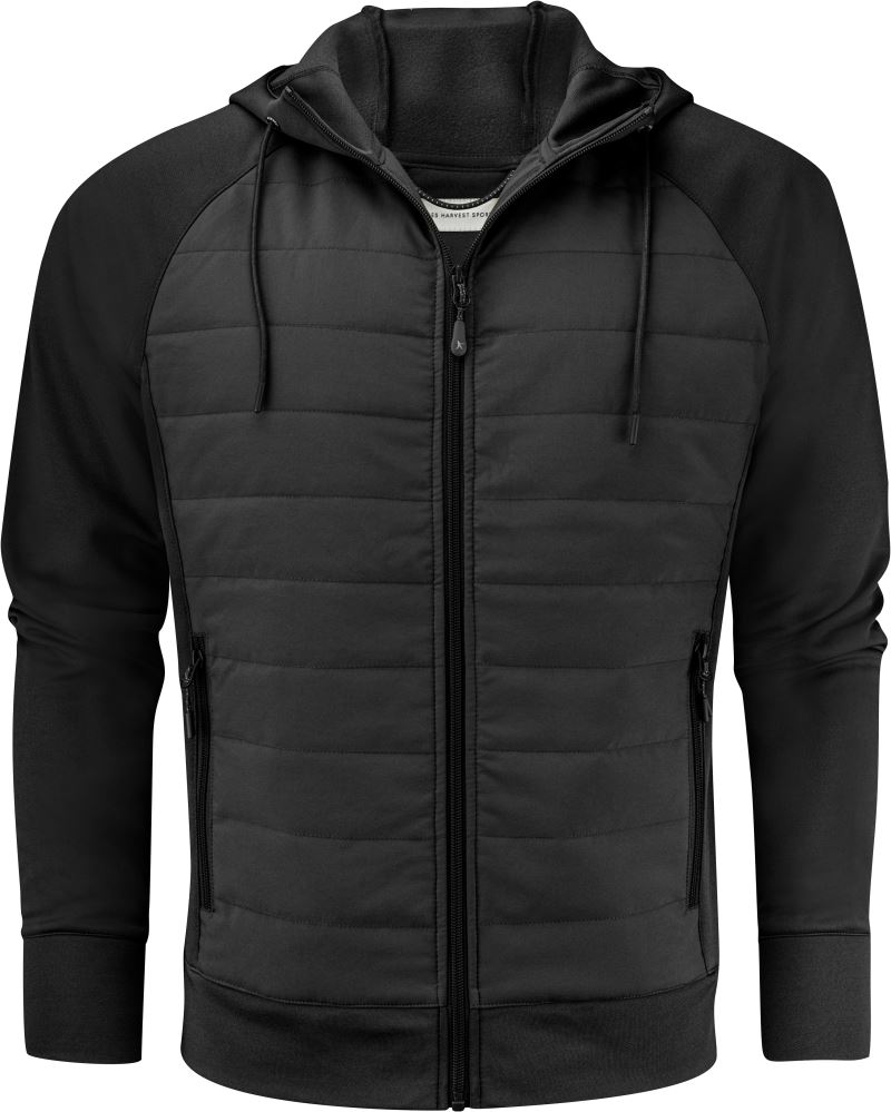 Levně Pánská hybridní bunda "Two-Tone" - black