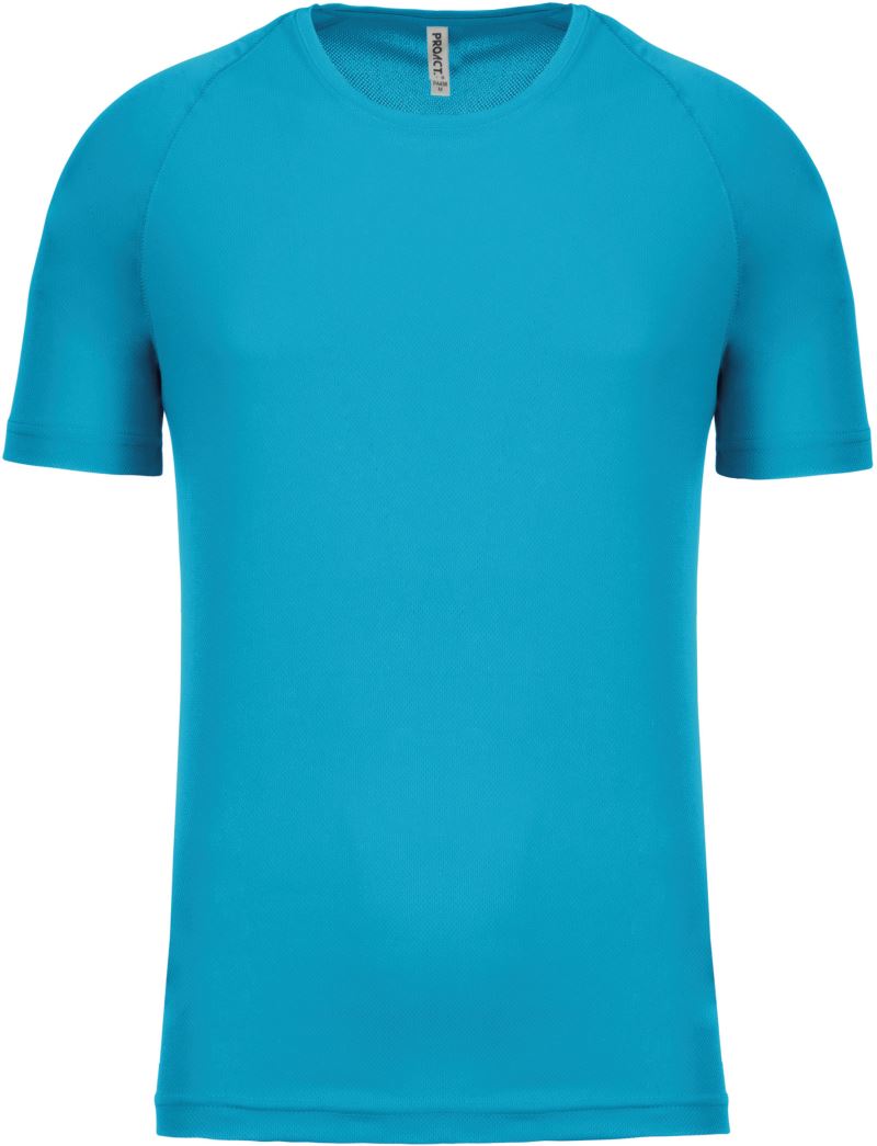 Levně Pánské sportovní tričko - light turquoise