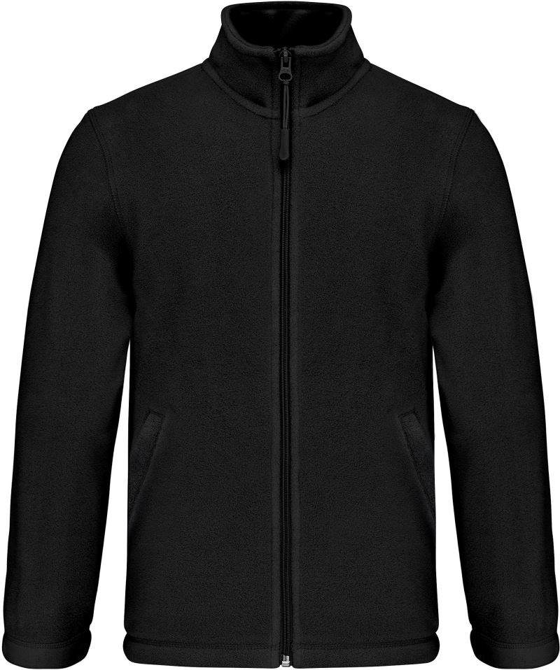 Levně Dětská mikrofleecová bunda - black