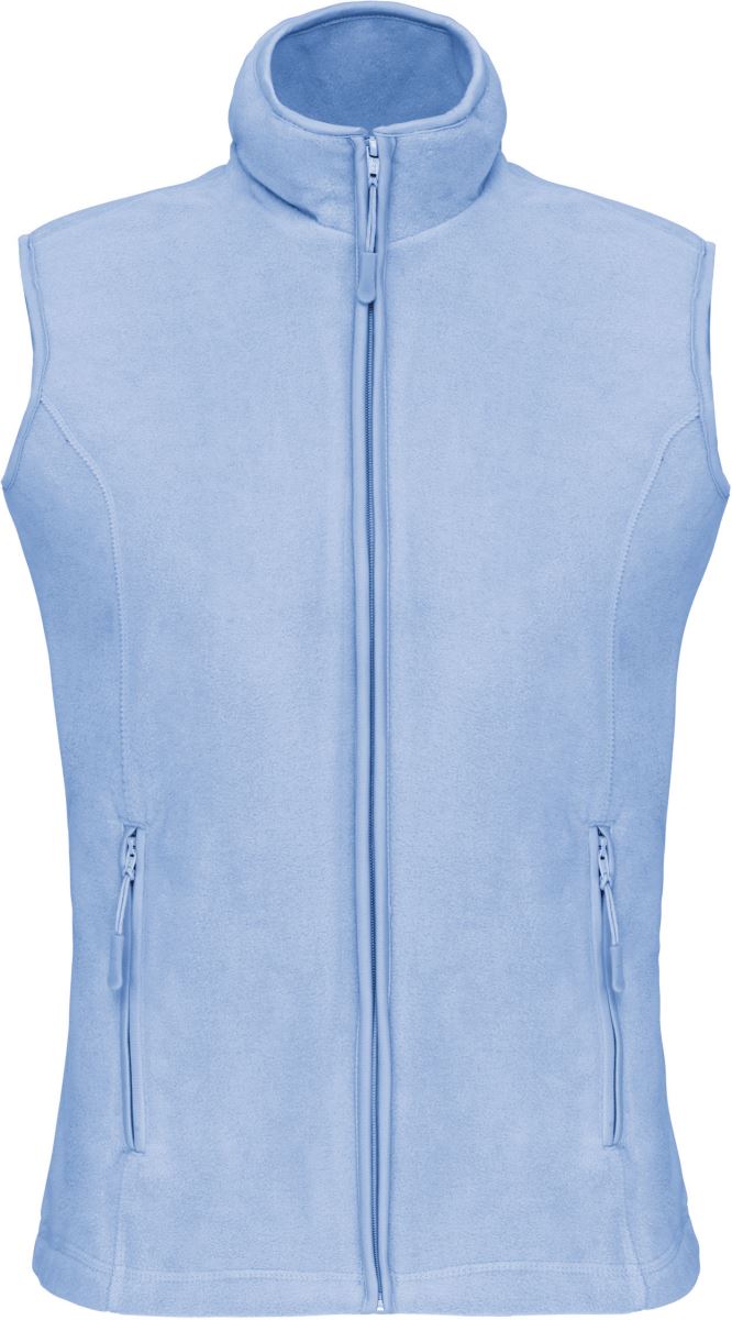 Levně Dámská mikrofleecová vesta "Melodie" - sky blue