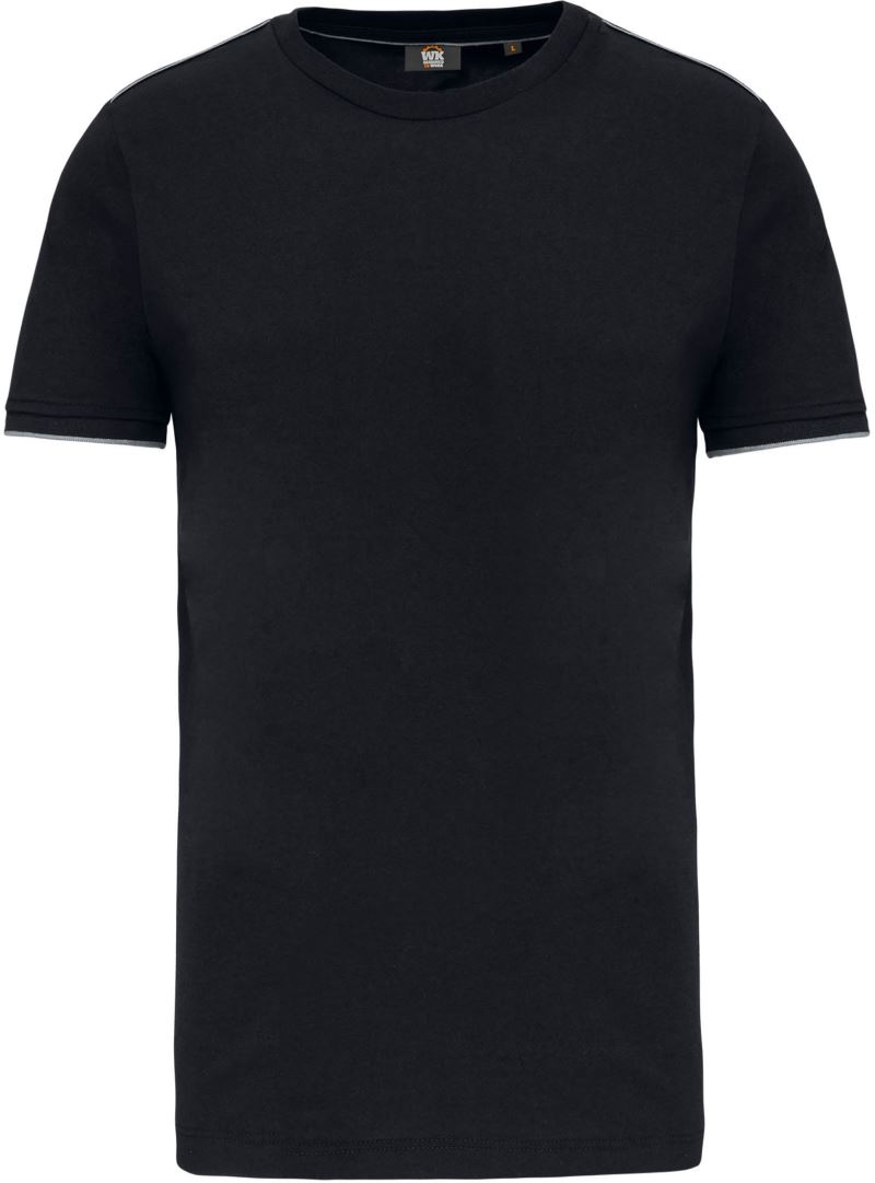 Levně Pánské pracovní tričko "Day-to-Day" - black/silver