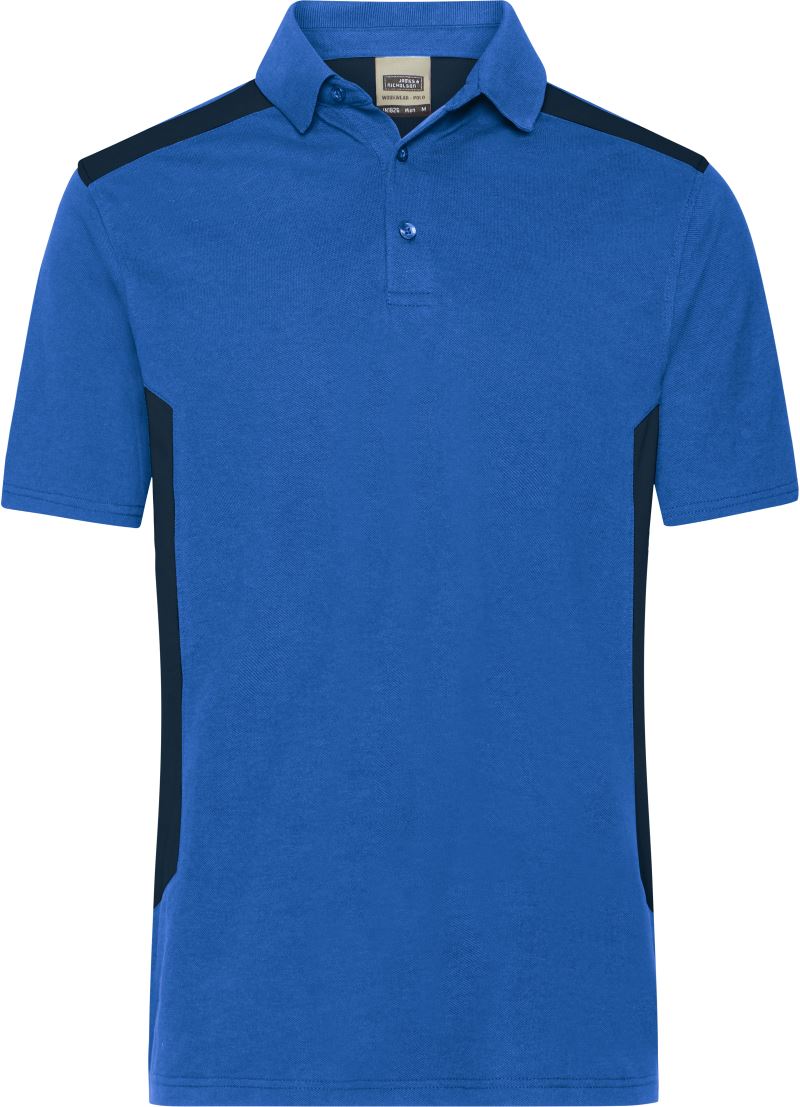 Levně Pánské pracovní piqué polo "Strong" - royal/navy