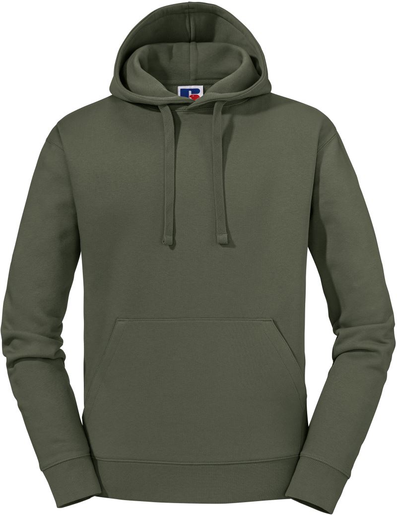 Levně Pánská mikina s kapucí "Authentic" - olive