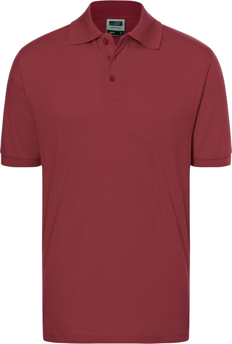 Levně Piqué polo - wine