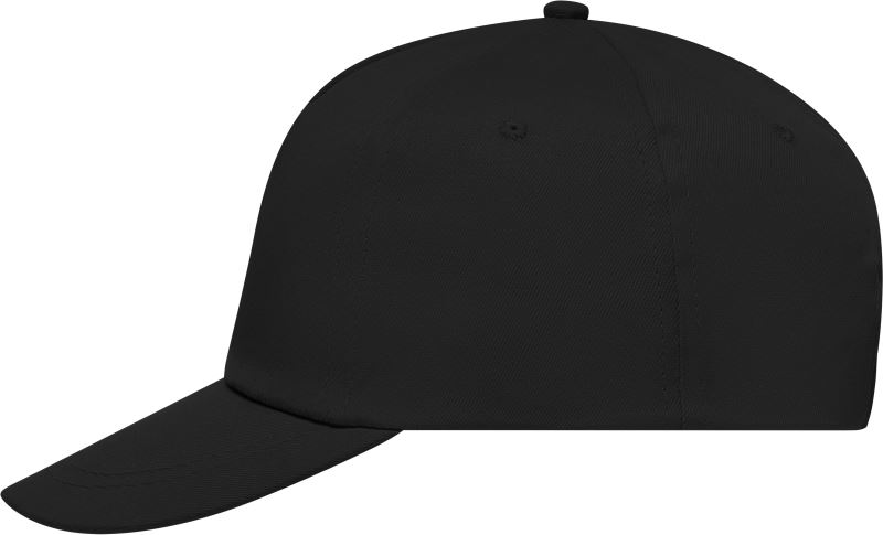 Levně 5 panelová promo kšiltovka vyztužená - black