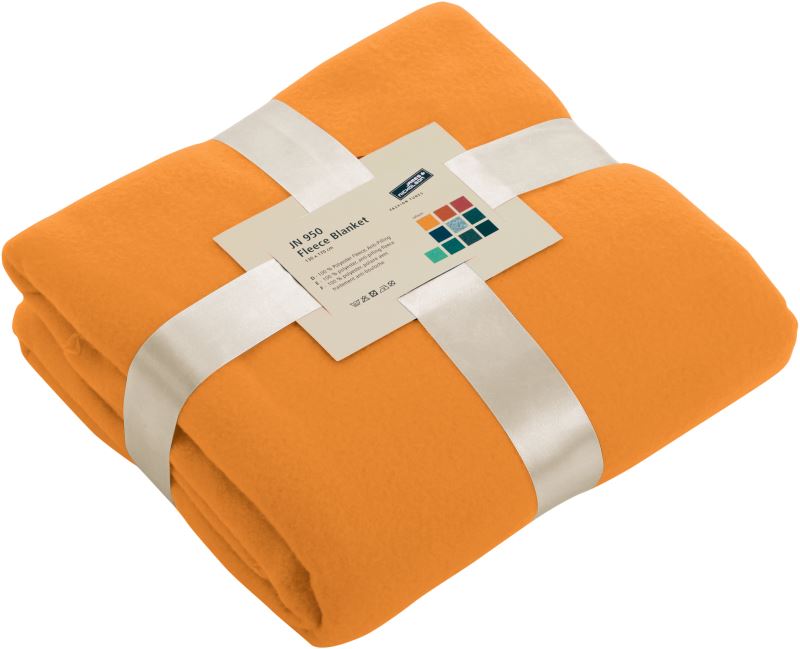 Levně Fleecová deka - orange