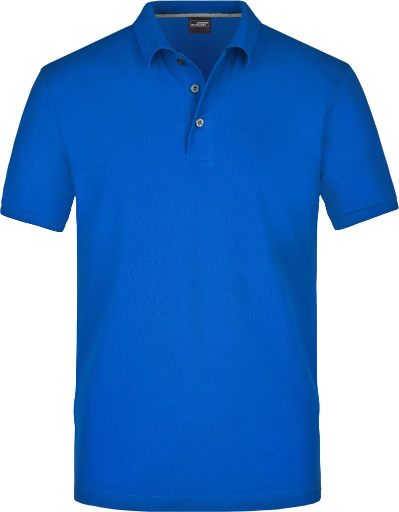 Levně Pánské pima piqué polo - royal