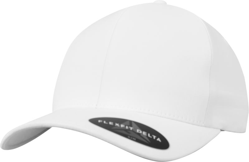 Levně 6 panelová kšiltovka "Delta" - white