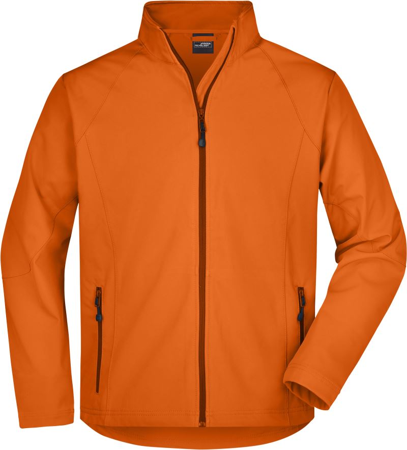 Levně Pánská 3-vrstvá softshellová bunda - orange