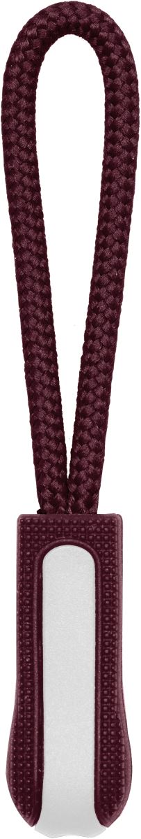 Levně 4 Ks přívěšek na zip - wine/white