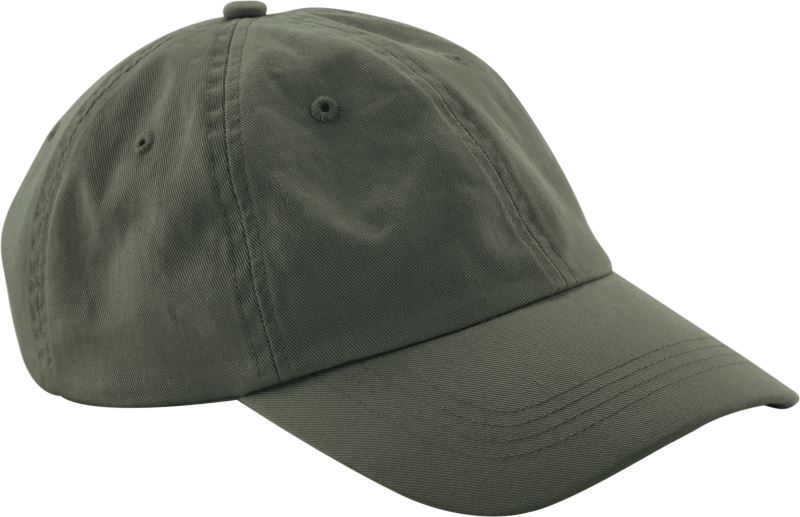 Levně 6 panelová nízkoprofilová kšiltovka - olive green
