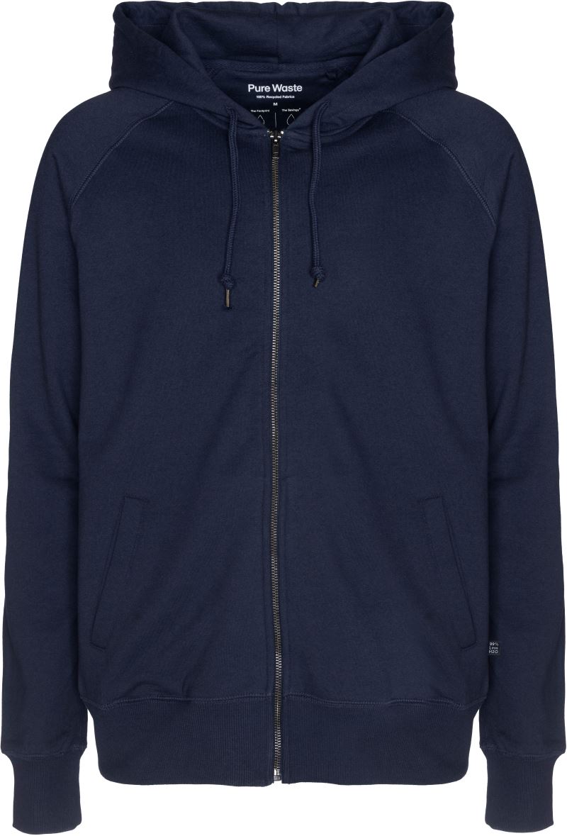 Levně Unisex mikina s kapucí - solid navy