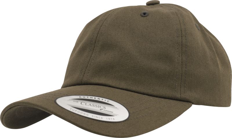 Levně 6 panelová bavlněná keprová kšiltovka - buck