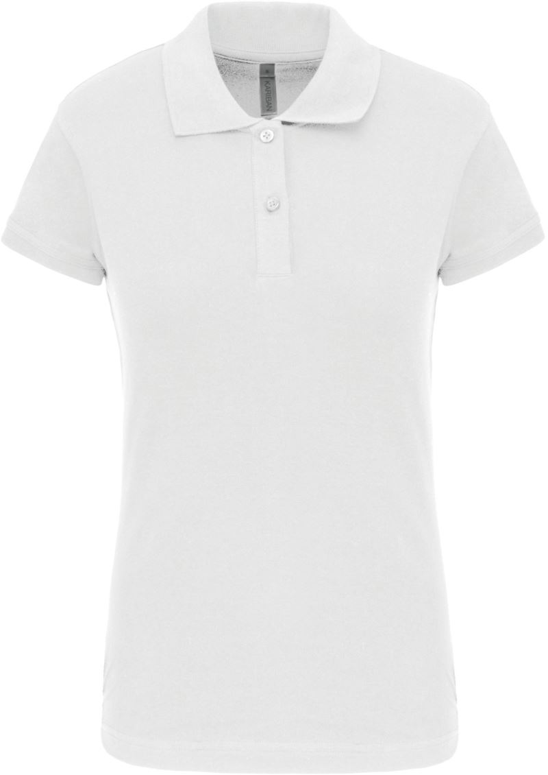 Levně Dámské elastické piqué polo "Brooke" - white