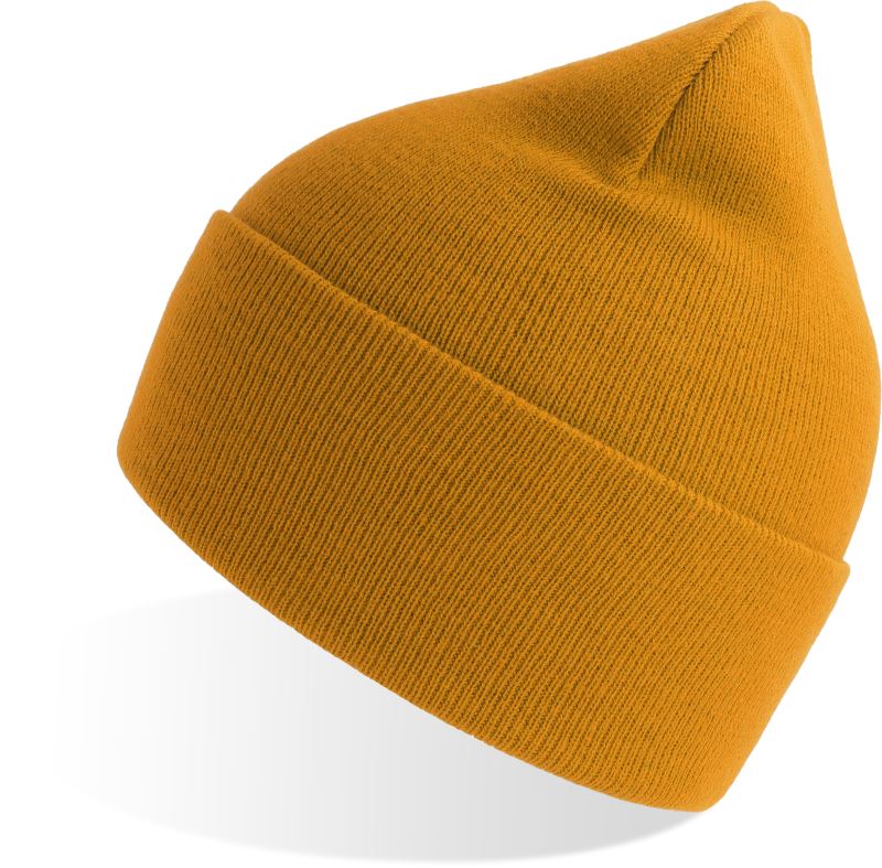 Levně Pletená čepice "Pure" - mustard