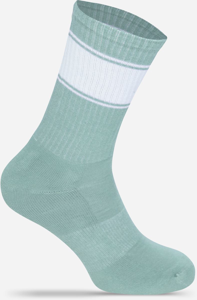 Levně Tenisové ponožky "Colored" - mint/white