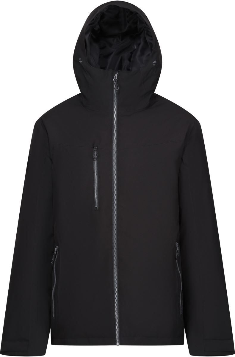 Levně Prošívaná bunda "Navigate" - black/seal grey