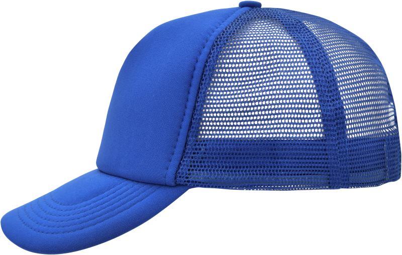 Levně 5 panelová polyesterová síťovaná kšiltovka - royal