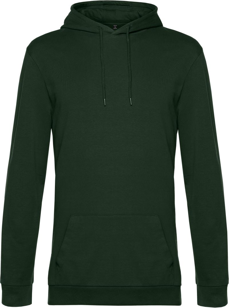 Pánská mikina s kapucí - forest green
