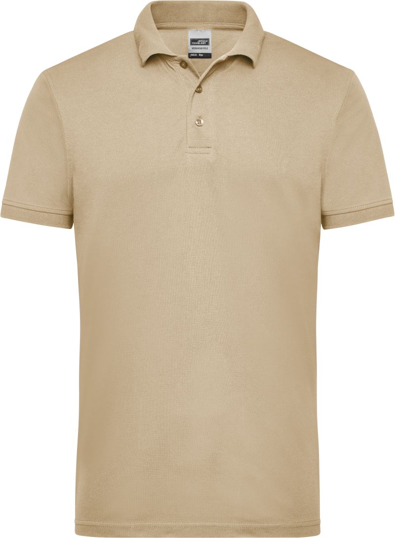 Levně Pánské pracovní piqué polo - stone