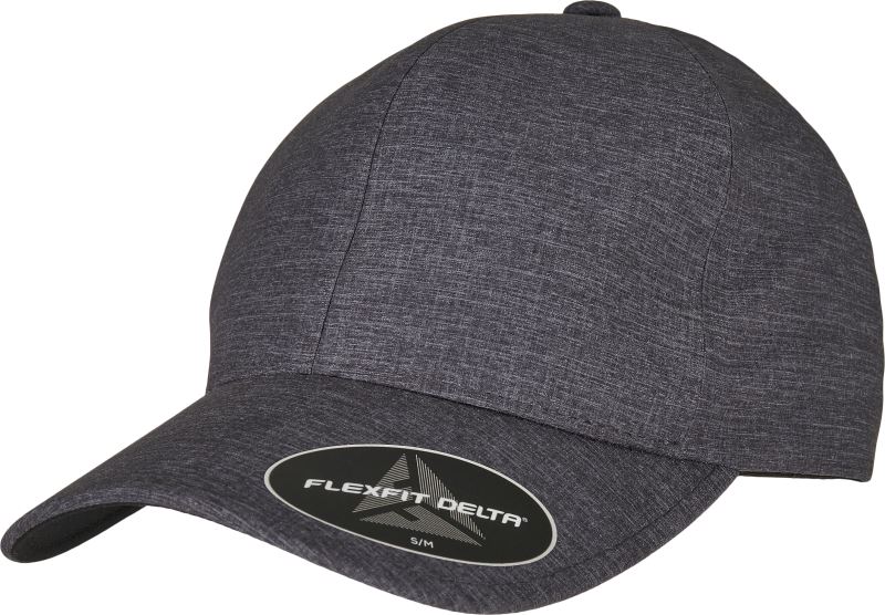 Levně 6 panelová kšiltovka "Delta" - charcoal melange