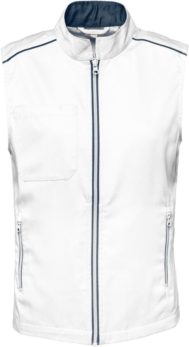 Levně Dámská vesta "Day-to-Day" - white/navy