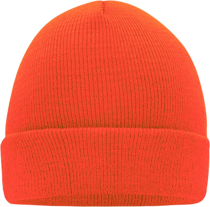 Levně Pletená čepice - bright orange
