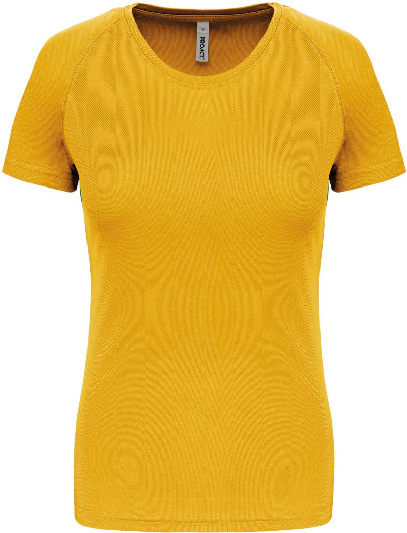 Levně Dámské sportovní tričko - true yellow