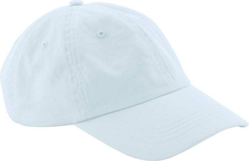 Levně Dětská 6 panelová nízkoprofilová kšiltovka - pastel blue
