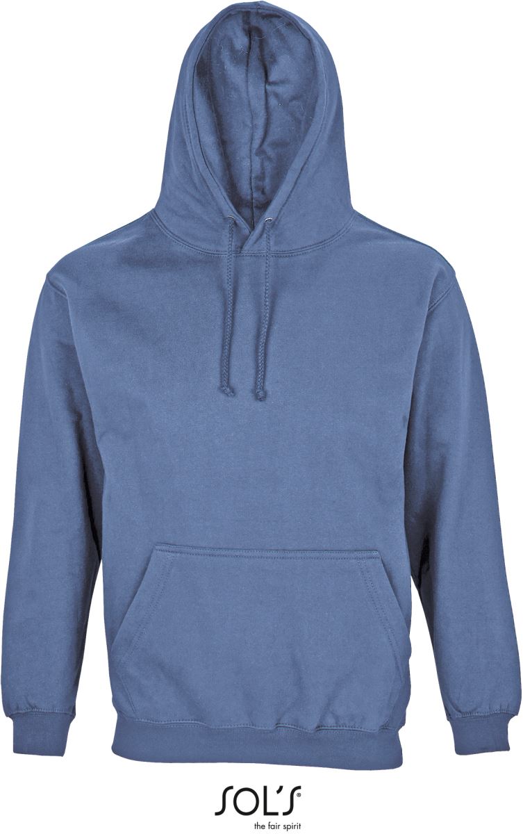 Levně Unisex mikina s kapucí - blue