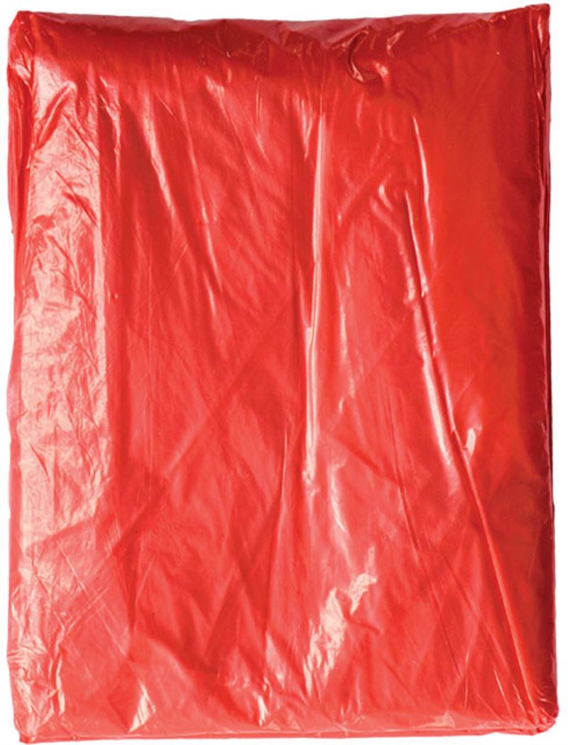 Levně Poncho do deště - red