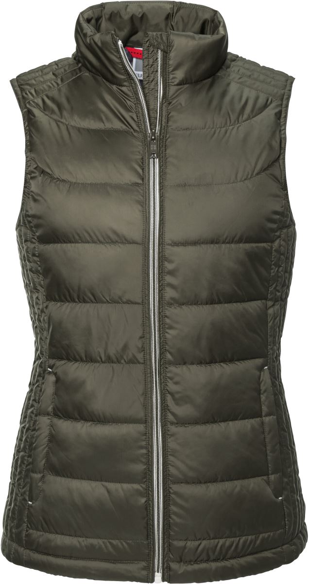Levně Dámská Nano vesta - dark olive