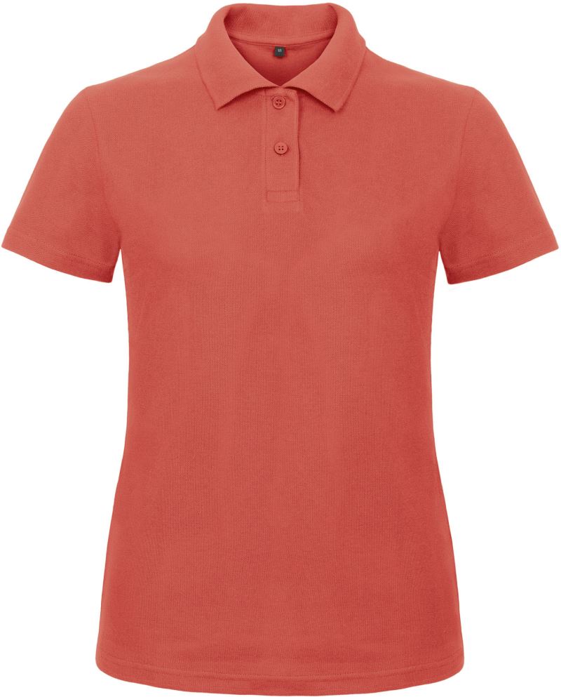 Levně Dámské piqué polo - pixel coral