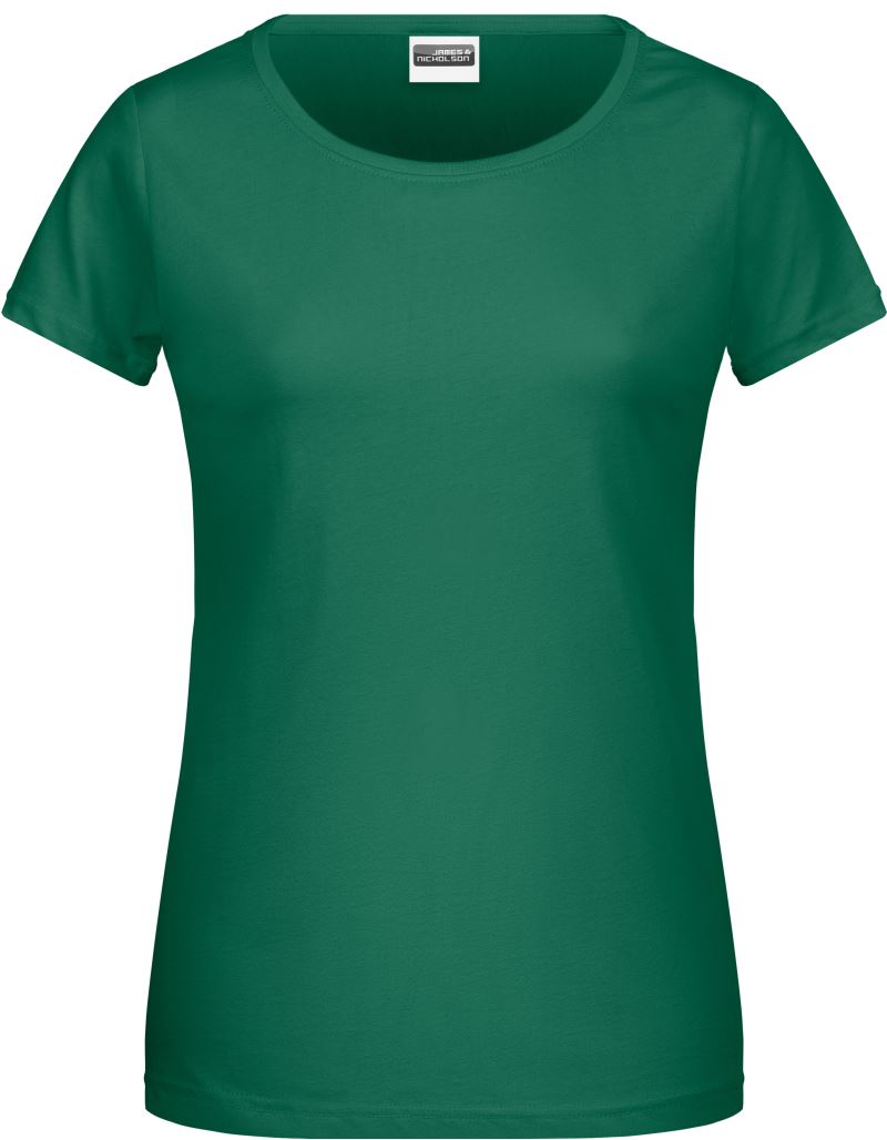 Levně Dámské tričko z bio bavlny - irish green