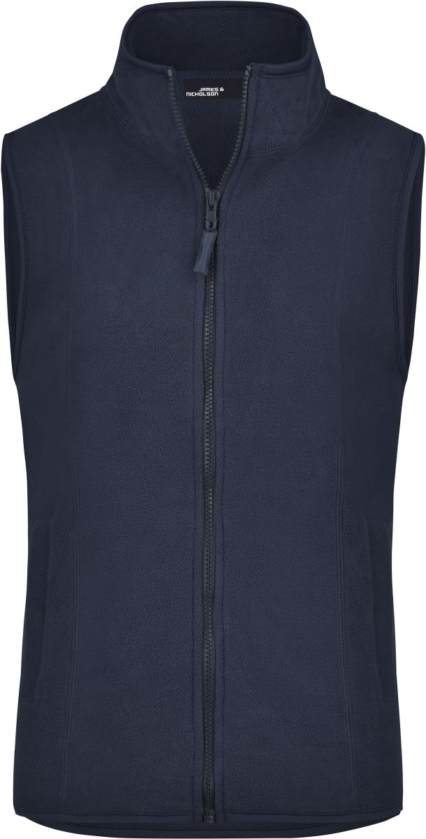 Levně Dámská mikrofleecová vesta - navy