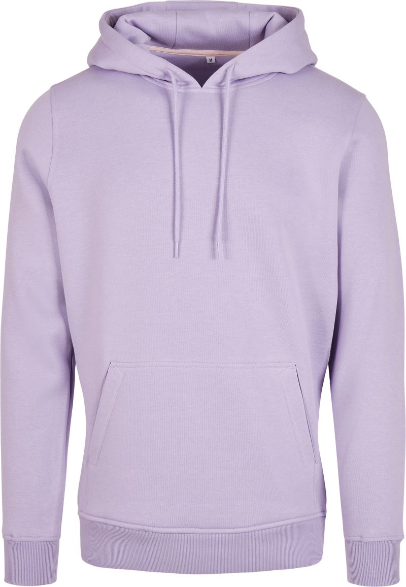Levně Mikina s kapucí z těžké bavlny - lilac